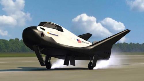 Dream Chaser vehicle landing pic