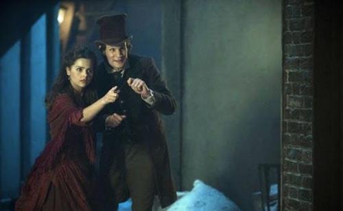 Dr Who and the Snowmen episode picture