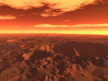 Mars Cloud Picture